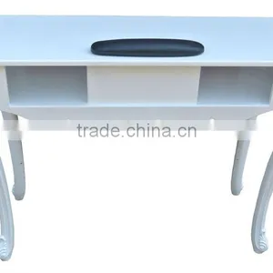 ShiKang Beauty Modern White Manicure Table With Exhaust Fan thumbnail-1