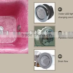 Salon Manicure Massage Nail Spa Pedicure Chair thumbnail-5