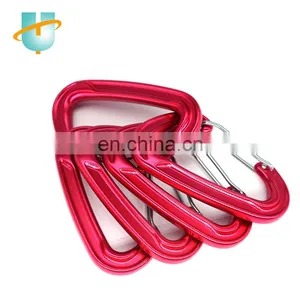 Unitone Warehouse 18KN Super D Type With Wire Gate Use For Hammock or Wild Sports Aluminum Caribiner thumbnail-5