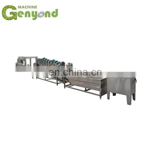 Automatic Slicing Cutting Blanching Frying Packing Banana Chips Plantain Chips Making Machine Production Line thumbnail-3