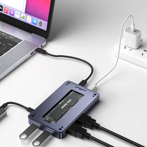 Built-in M.2 NVME SSD Enclosure Case Thunderbolt 3 Docking Station thumbnail-2