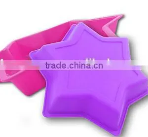Wholesale High Quality Food Grade Cute Design Silicone Six Star Cake Mold With Factory Price thumbnail-2
