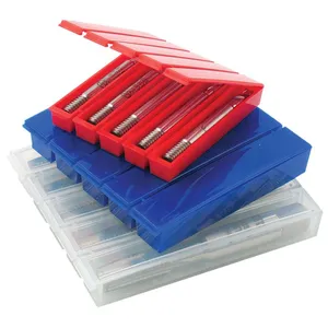 5pcs 6pcs 10pcs Individual Clamshell Screw Taps Burrs Shank Tools Drill Bit Plastic Storage Packaging Box SP Series thumbnail-1