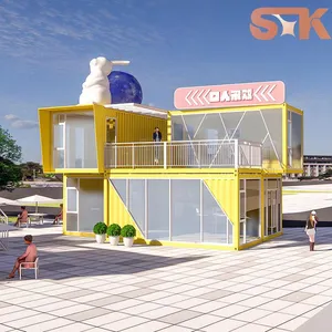 SXKON Snack Street Creative Container Mobile House thumbnail-1