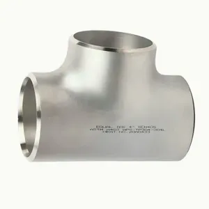 Stainless Steel 304 316 Durable Pipe Fitting Sch10-Sch160 Reducing Tee thumbnail-3