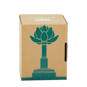 Factory White Color Kraft Wellness Package Boxes Candle Packing Eco-friendly Colorful Paper Box thumbnail-5