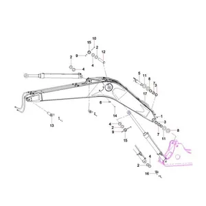 Genuine & OEM SANY Spare Parts List SANY Excavator Parts Catalogue PDF for SY Series thumbnail-5
