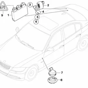 BMW X1 Radar Control Module ,BMW Control Unit / ECU thumbnail-3