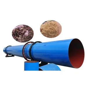 Multi Functional Drum Dryer Corn Pomace and Fruit Pomace Dryer Distiller's Grains Drying Equipment thumbnail-1