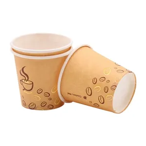 Personalized Disposable Paper Cups Logo Branded for Business Events thumbnail-1