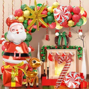 Ningbo PartyKing Christmas Party Holiday Disposable Dinnerware Tableware Color Printed Paper Plate With PE Coated Pack Made in China thumbnail-5