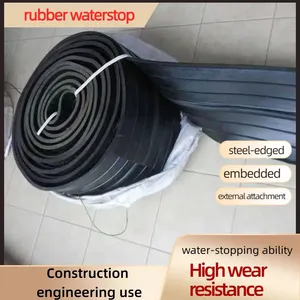 Natural Rubber U-type Removable Waterstop Easy Maintenance For Sewage Tank Joint thumbnail-1