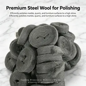 Reusable Steel Wool Pads Durable Wire Wool For Kitchen Cookware Cleaning Polishing thumbnail-1