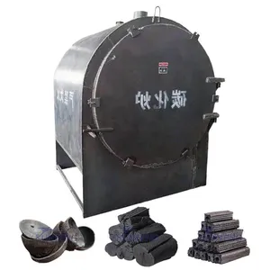 Charcoal Making Machine South Africa Small Wood Bamboo Coconut Shell Carbonization Furnace EPC thumbnail-1