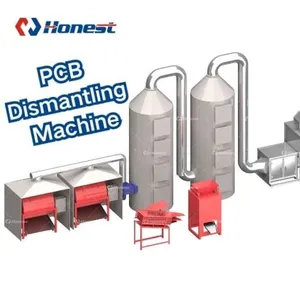 Electronic Waste Circuit Board Dismantling Machine and PCB Boards Dismantling Machine E-Scrap Separation System thumbnail-1