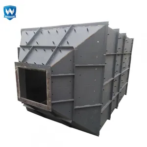 Overlay Clad Hardfacing Chute Made to Drawing For Sinter Plant High Abrasion Material Transfer