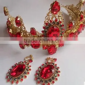Wholesale New Gold Tiaras and Crown ,bridal Crown thumbnail-2