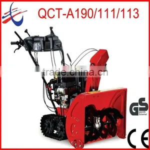 HOT ! ! 13HP Track Walk QCT-A113 Snow Blower GS/Backpack Blower thumbnail-1
