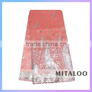 Mitaloo MGP0044 Nice Dress Wedding Party Dress White Color George Lace For African Women thumbnail-4