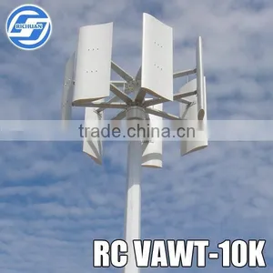 Hot Sale!!! 2015newest Mini 3kw/5kw/10kw Magnetic Vertical Wind Turbine /3000w/5000w/10000w Vertical Wind Generator Wind Turbine thumbnail-5