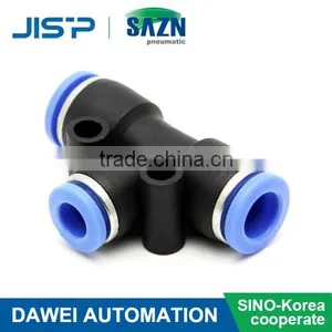 Three Way Reducing Nipple T Type Pneumatic Fittings SPEG Series thumbnail-1