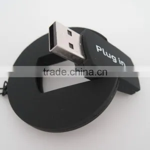 Round Shape Palstic Twist USB Stick 64b thumbnail-3