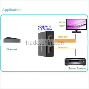 2016 Best Selling 1x2 V1.4 HDMI Splitter With HDCP Key thumbnail-5