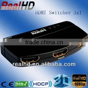 8 Port HDMI Switch / HDMI Switcher 3x1 thumbnail-1