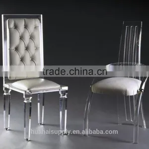 Home Elegance Acrylic Chair With Spongy Cushion for Living Room thumbnail-1