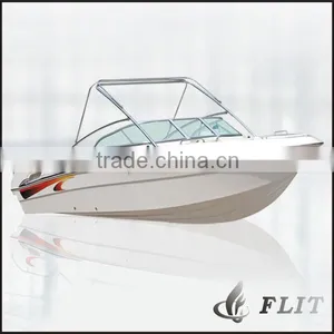 2014 Christmas Hot Sale Fiberglass Fishing Boat thumbnail-1