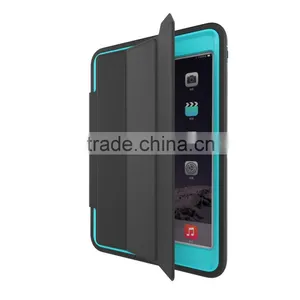 2016 Luxury PU Leather Wake Sleep Function Folding Leather PU TPU PC Full Cover Shockproof Case For IPad Mini 4 TB-0281 thumbnail-3