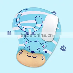 Cartoon Practical Lovely Animal Skid Resistance Memory Foam Comfort Wrist Rest Support Mouse Pad Mice Mat Dairy Cow Cattle Monke thumbnail-4
