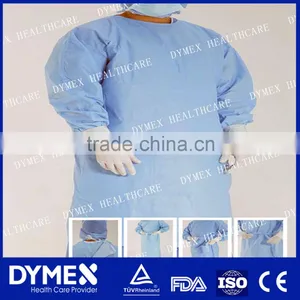 Single Use Non Woven Sterile Hospital Clothing Patient Surgical Gown thumbnail-1