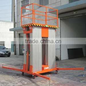 Good Quality Adjustable Mobile Scissor Lift /moving Platform With With Four Wheels thumbnail-2