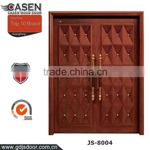 Exotic Design Cherry Solid Wood Pocket Doors thumbnail-3