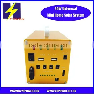 30w Universal Solar System for Laptop,mobile Phone,lamnps,fan thumbnail-1