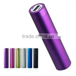 AWC317 Custom Logo Tube Charger 18650 Power Bank 2600mahshenzhen thumbnail-2