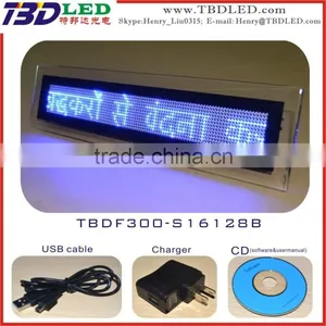 LED Desk Message Board/led Crystal Box Message Sign/hotel Led Message Sign thumbnail-2