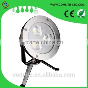 2015 Professional Spotlights for Swimming Pool SS3166 Tripod 3x4W COB LED Underwater Spotlights thumbnail-1