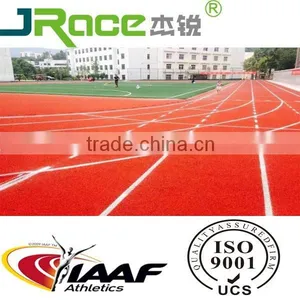 All Color Outdoor Rubber Flooring PU Running Tracks thumbnail-1