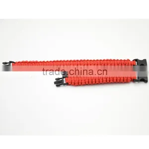 2016 Army Survival 550 Parachute Cord Bracelet With Plastic Buckle for Outdoor Survival thumbnail-6