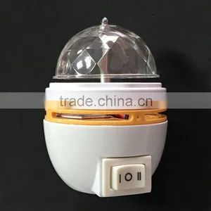 CE Approved Mini USB Plug Disco Ball Light LED Rotating Beacon Light thumbnail-3