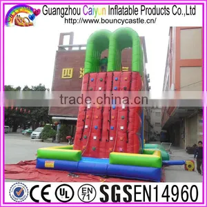 Double Arch Inflatable Water Slide With Big Pool thumbnail-5