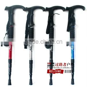 Goread K018 High Quality 4 Section Alpenstock Walking Stick thumbnail-1