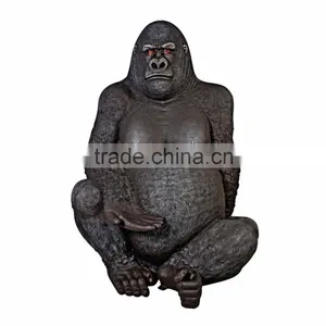 Fiberglass Gorilla Statue thumbnail-1
