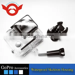 35m Waterproof Skeleton Housing (100% Testing) for Gopro Hero 4,for Xiaomi Action Camera thumbnail-5