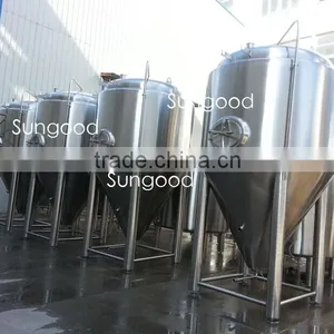 US Hot Sales Stainless Steel Glycol Jacket Fermenter/Glycol Jacket Conical Fermenter thumbnail-1