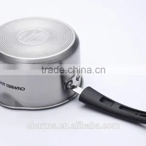 Sauce Pans Type Stainless Steel Cookware Pot With Lid thumbnail-4