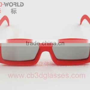 Plastic Frame Durable 3d Plastic Glasses thumbnail-1