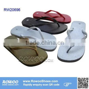 Plain Gold/Silver Flip Flops Ladies Slipper Women Flip Flops Walker Shoes thumbnail-1